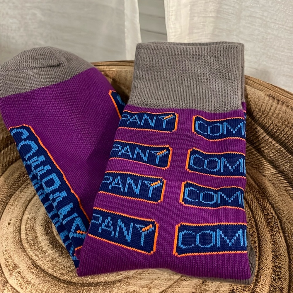 Women’s Company socks with tiny martinis